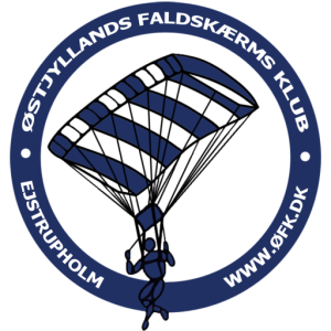 Østjyllands Faldskærms Klub Logo